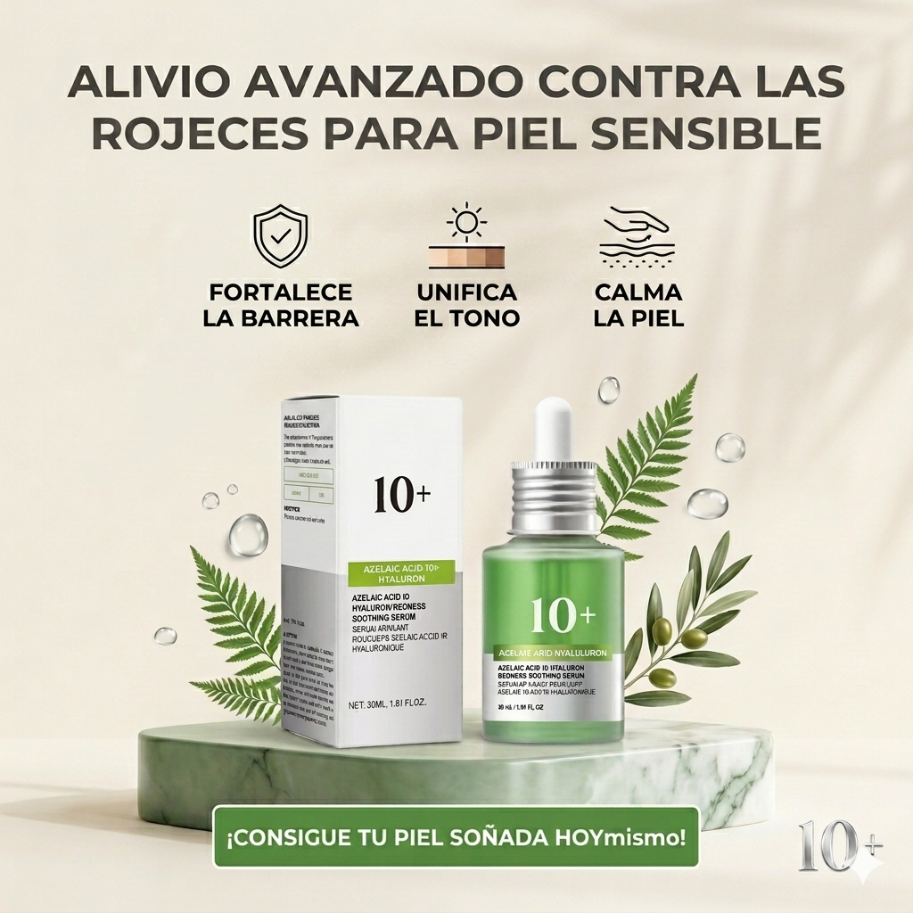 ✨ Sérum Acido Azelaico 10+: Calma y Claridad ✨